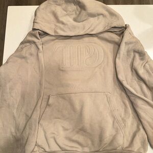 Taylor Swift TTPD Embossed Hoodie Size L